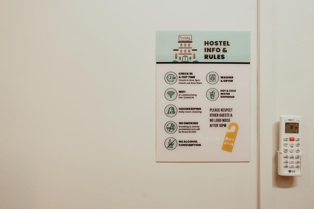 Code Hostel At Lavender Σιγκαπούρη Εξωτερικό φωτογραφία